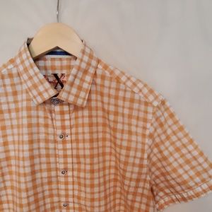 Robert Graham Short Sleeve Button Down M